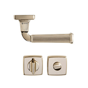 Astorıa Altın - Wc Rozetli Kapı Kolu - Hha133ro13w Gl