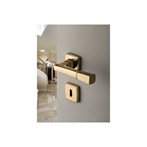 Lucina Rozetli̇ Kapı Kolu Anti̇k Renk Wc