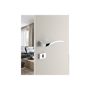Stark Saten - Oda Rozetli Kapı Kolu - Hha198ro15n Nb