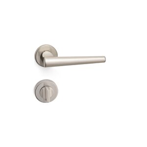 Donıt Saten - Wc Rozetli Kapı Kolu - Hha211ro12w Nb