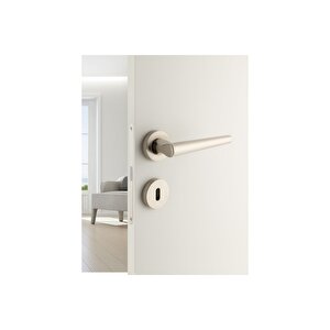 Donıt Saten - Wc Rozetli Kapı Kolu - Hha211ro12w Nb