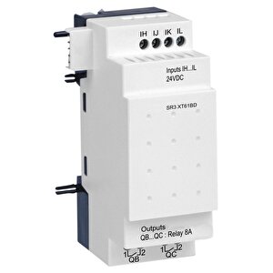 Schneider Electric Sr3xt61bd Dijital G/ç Uzatma Modülü - 6 G Ç - 24 V Dc - Zelio Logic İçin