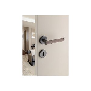 Pıxar-l Krom - Yale Rozetli Kapı Kolu - Hha216lro12y Cr