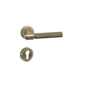 Axes-t Antik - Yale Rozetli Kapı Kolu - Hha188tro12y Abm