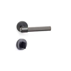 Axel-t Füme - Wc Rozetli Kapı Kolu - Hha187tro12w Bbn