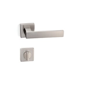 Fosil Saten - Wc Rozetli Kapı Kolu - Hha124ro11w Nb