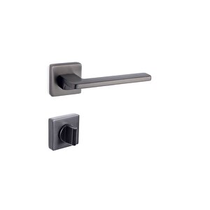 Gıada Füme - Wc Rozetli Kapı Kolu - Hha110ro11w Bbn