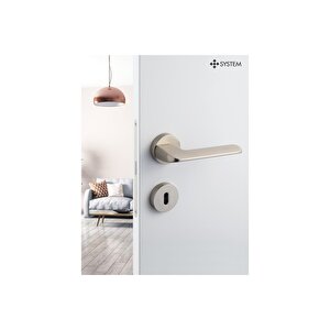 Atlas Füme - Wc Rozetli Kapı Kolu - Hha170ro11w Bbn