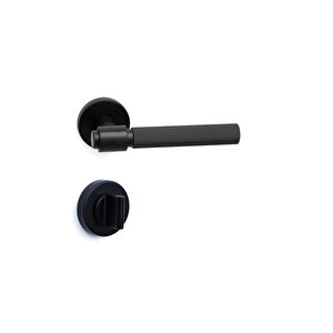 Axes-t Siyah - Wc Rozetli Kapı Kolu - Hha188tro12w Al6