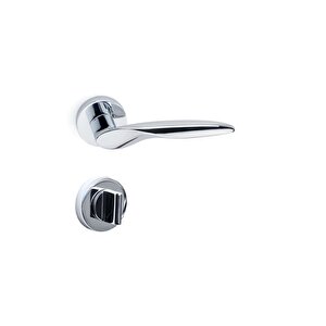 Mimas Krom - Wc Rozetli Kapı Kolu - Hha109ro12w Cr