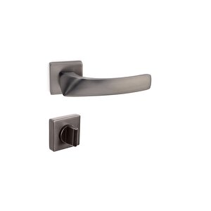 Orıon Füme - Wc Rozetli Kapı Kolu - Hha145ro11w Bbn