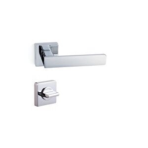 Fosil Krom - Wc Rozetli Kapı Kolu - Hha124ro11w Cr