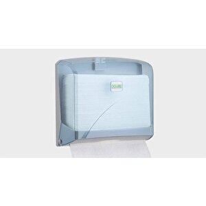 K2t Banyo Mutfak Lavabo Pratik Z Katlı Kağıt Havlu Dispenseri Kapasite 200 Kağıt Şeffaf