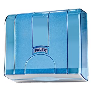 Palex Z Katlı Kağıt Havlu Dispenseri Şeffaf Mavi 3570-1
