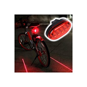 Nakres Bisiklet Stop Lambası Arka Uyarı Işığı 7 Modlu Bisiklet Scooter Stop İkaz Işığı Kırmızı