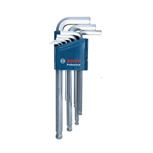 Bosch Professional Alyan Anahtar Takımı Hex 9 Parça - 1600a01th5