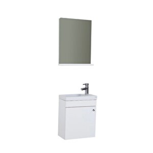 Elmas 45 Cm Banyo Dolabi Takimi