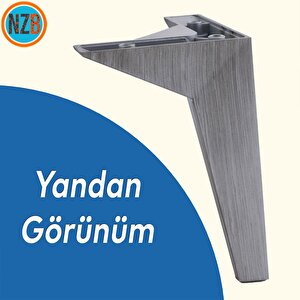 Mobilya Kanepe Çekyat Sehpa Tv Ünitesi Baza Koltuk Ayağı Çekyat Saten Eskitme 15 Cm Ayak