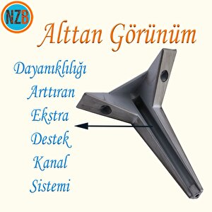 Mobilya Kanepe Çekyat Sehpa Tv Ünitesi Baza Koltuk Ayağı Çekyat Saten Eskitme 15 Cm Ayak