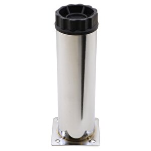 Mobilya Kanepe Baza Koltuk Metal Destek Ayağı Ayarlanabilir Krom Ayak 15 Cm (4 Adet)