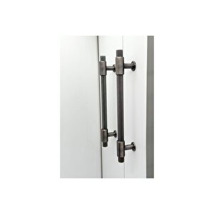 Handles Kulp Mobilya Dolap Mutfak Çekmece Kulpu 158 Mat Skoç Füme 160 Mm (16 Cm) 2 Adet Füme