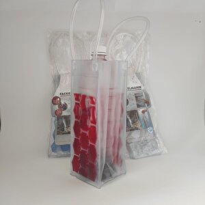 Pvc Jelli Şişe Soğutma Torbası Meşrubat Soğutma Torbası Şişe Soğutucu Çanta