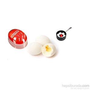 Nakres Yumurta Zamanlayıcı Kıvamında Yumurta Yapma Isı Göstergesi Egg Timer