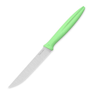 Pure Line Düz Sebze Bıçağı 12 Cm Yeşil