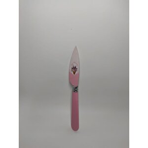 Dekoratif Çiçek Baskılı Mini Peynir Bıçağı 20 Cm Mini Cheese Bıçağı Knife