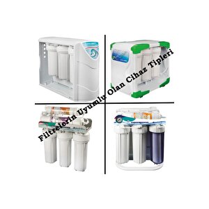 Açık Kasa Su Arıtma Cihazı 4 Aşamalı Filtre  Sistemi
