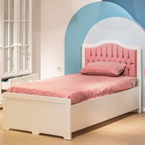 Classy Genç Odası Amortisörlü Bazalı Tek Kişilik Karyola 100x200 cm