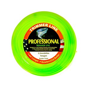 Misina Pro 3.3mm 45m Sarı 6 Köşe- 131617