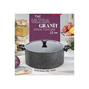 Ultra Granit Derin Tencere 32 Cm 3462