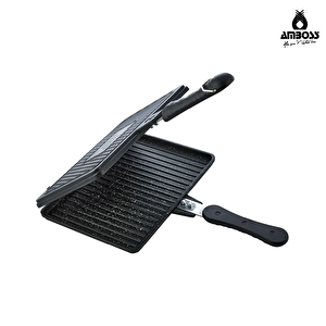 Kuvars Döküm Ocak Üstü Tost Tavası