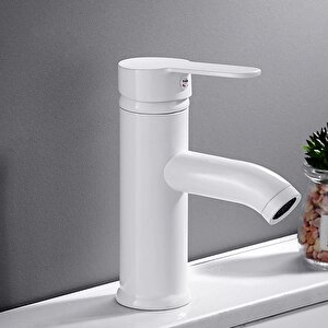 Flora Series Beyaz Lavabo Bataryası 5 Yıl Garantili