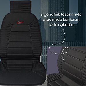 Space Oto Koltuk Minderi, Volkswagen Araçlarla Uyumlu 2'li Set Özel Tasarım Minder Premi̇um