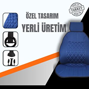 Space Oto Koltuk Minderi, Dacia Araçlara Uyumlu 2'li Set Özel Tasarım Minder Premi̇um
