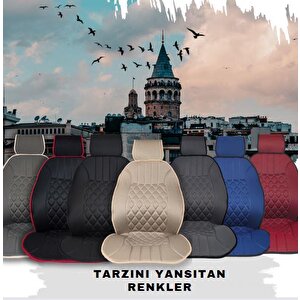 Space Oto Koltuk Minderi, Fi̇at Araçlara Uyumlu 2'li Set Özel Tasarım Minder
