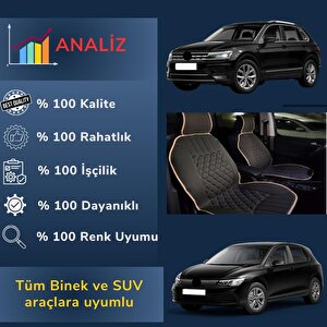Space Oto Koltuk Minderi, Fi̇at Araçlara Uyumlu 2'li Set Özel Tasarım Minder