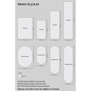 Gri Geçişli Bej Renk Yolluk Göbekli Salon Halısı Dekoratif Yolluk Halısı Kaymaztaban Yıkanabilir Halı 180x250 cm