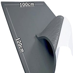 Araç Oto Ses Isı Yalıtım 120x100cm 13mm Kalınlıkta Yapışkanlı Kauçuk İzolasyon Malzemesi