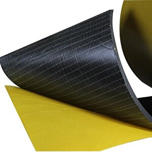 Araç Oto Ses Isı Yalıtım 40cmx5m 13mm Kalınlıkta Yapışkanlı Kauçuk İzolasyon Malzemesi 40 cm x 5 m