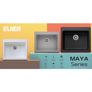 Granit Evye Maya Series Grey - Gri