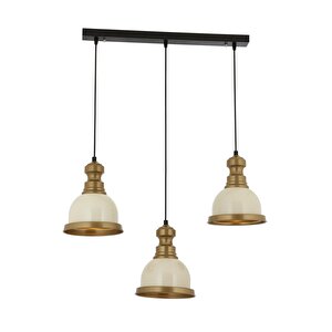 Akasya Modern Avize E27 36w 60x60cm Metal Beyaz Avonni-av-4106-m30-3y-bby