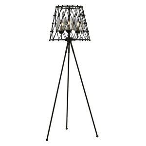 Merlin Lambader E27 48w 50cm Metal Siyah Avonni-lm-1904-3bsy