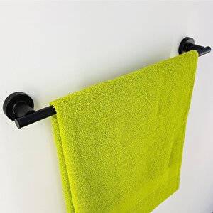 Aqua Bagno Zero Uzun Havluluk 50 Cm. Mat Siyah