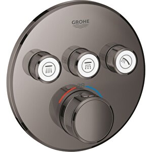 Grohtherm Smartcontrol Üç Valfli Akış Kontrollü, Ankastre Termostatik Duş Bataryası - 29121a00