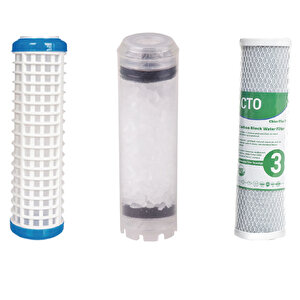 Dai̇re Gi̇ri̇ş Fi̇ltresi̇ 3 Lü Tam Set 3/4"