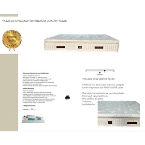 King Master Tek Ki̇şi̇li̇k Yatak 120x200 cm