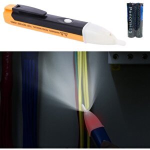 Elektrik Kaçak Dijital Kontrol Kalemi Cihazı -dedektörlü Temassız Işıklı Kablo Voltaj Test Bilibili